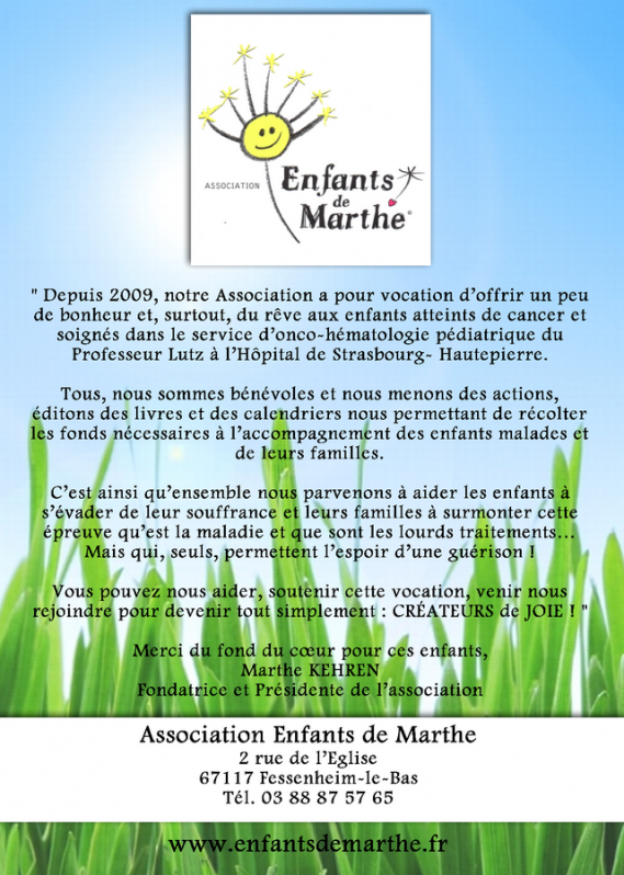 association enfants de marthe fessenheim le bas