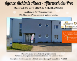 2022 04 27 afterwork des pros alsace or transaction a wiwersheim