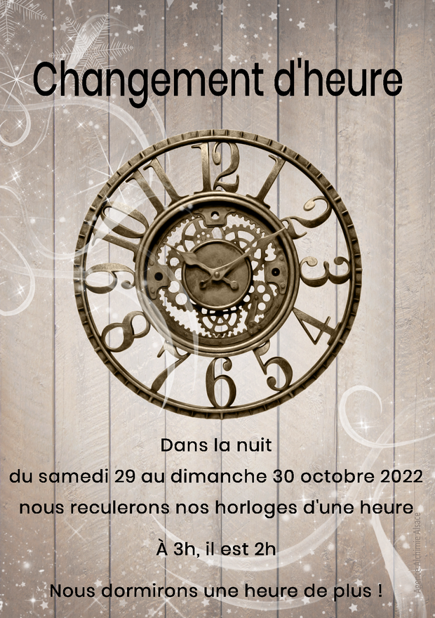 2022 10 30 changement d heure hiver 2022