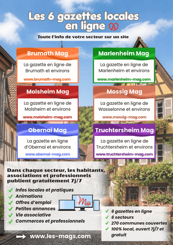 Affiche les mags des habitants de brumath a obernai 1