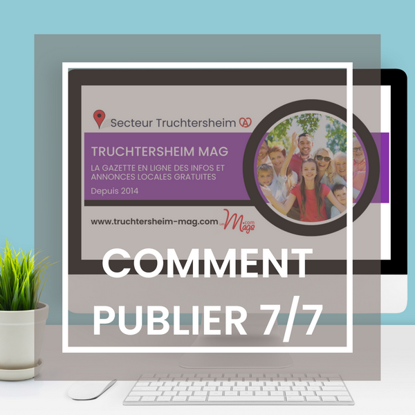Comment publier gratuitement sur truchtersheim mag
