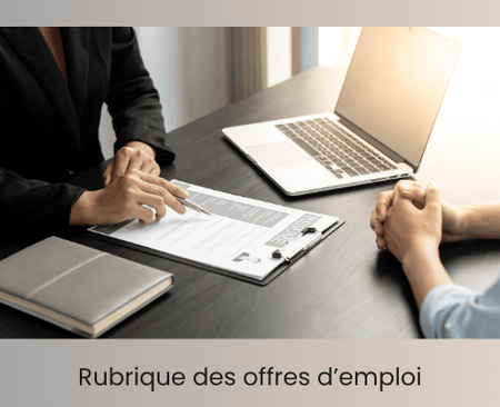 Offres d'emploi